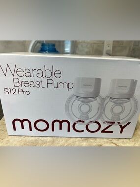 Momcozy Wearable Breast Pump S12 Pro - White/Clear